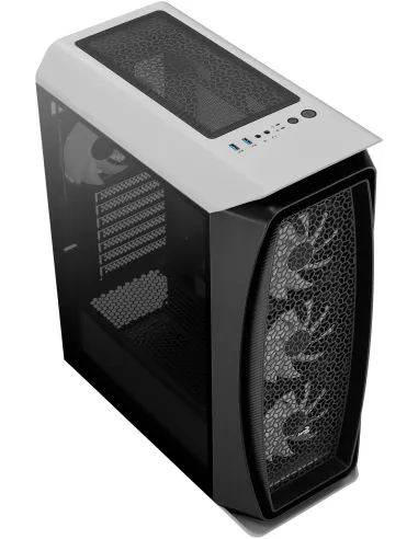 Aerocool Aero One Frost Cristal Templado USB 3.1 Blanca