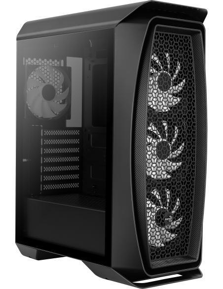 Aerocool Aero One Frost Cristal Templado USB 3.1 RGB Negra