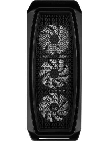 Aerocool Aero One Frost Cristal Templado USB 3.1 RGB Negra