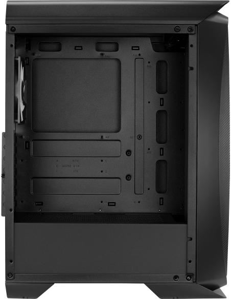 Aerocool Aero One Frost Cristal Templado USB 3.1 RGB Negra