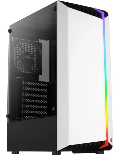 Aerocool Bionic V1 Cristal Templado USB 3.0 Blanca RGB
