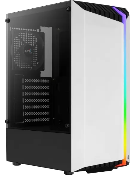 Aerocool Bionic V1 Cristal Templado USB 3.0 Blanca RGB