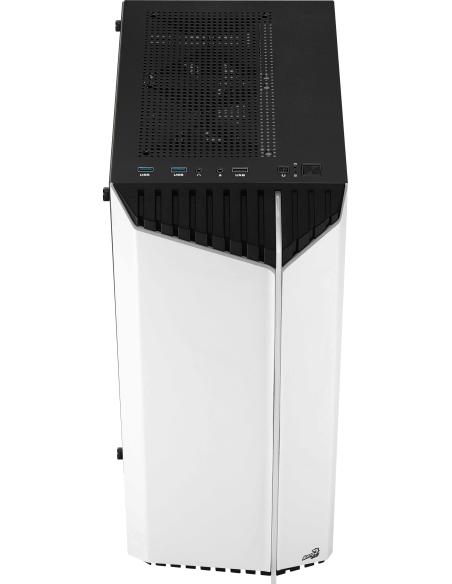 Aerocool Bionic V1 Cristal Templado USB 3.0 Blanca RGB