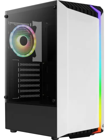 Aerocool Bionic V2 Cristal Templado USB 3.0 Blanca RGB