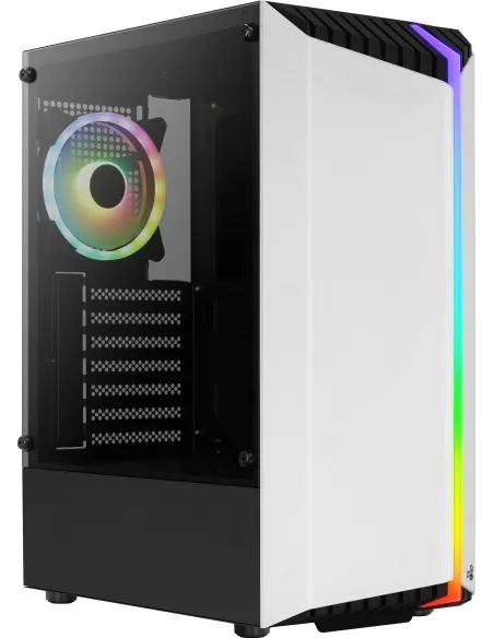 Aerocool Bionic V2 Cristal Templado USB 3.0 Blanca RGB