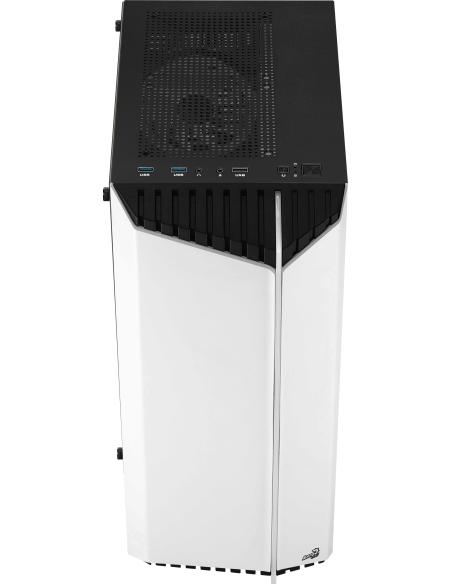 Aerocool Bionic V2 Cristal Templado USB 3.0 Blanca RGB