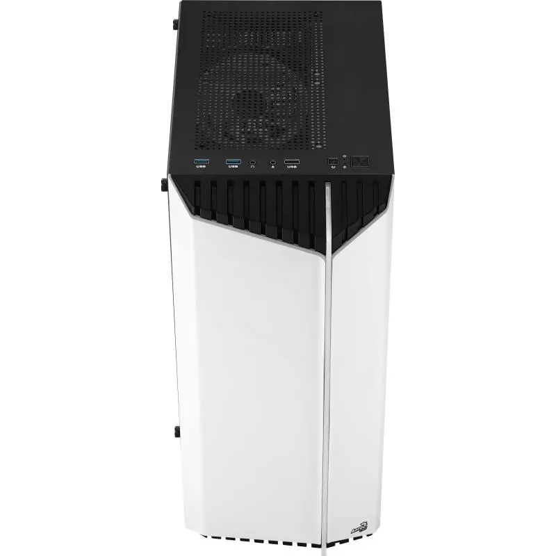 Aerocool Bionic V2 Cristal Templado USB 3.0 Blanca RGB