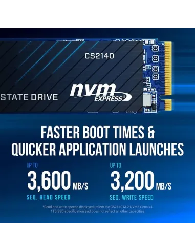 PNY CS2140 SSD M.2 2TB PCIe Gen 4