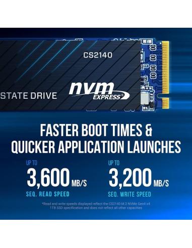 PNY CS2140 SSD M.2 500GB PCIe Gen 4