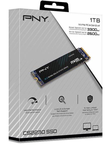 PNY CS2230 SSD M.2 1TB PCIe Gen 3
