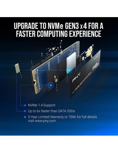 PNY CS2230 SSD M.2 1TB PCIe Gen 3
