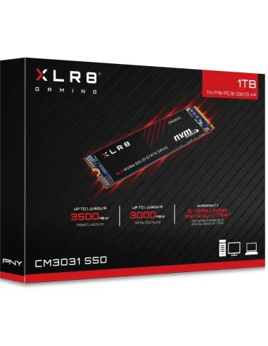 PNY XLR8 CM3031 SSD 1TB M.2 NVMe PCIe Gen3 x4