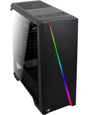 AeroCool Cylon LED USB 3.0 con Ventana Negra