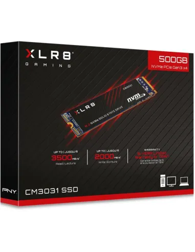 PNY XLR8 CM3031 SSD 500GB M.2 NVMe PCIe Gen3 x4