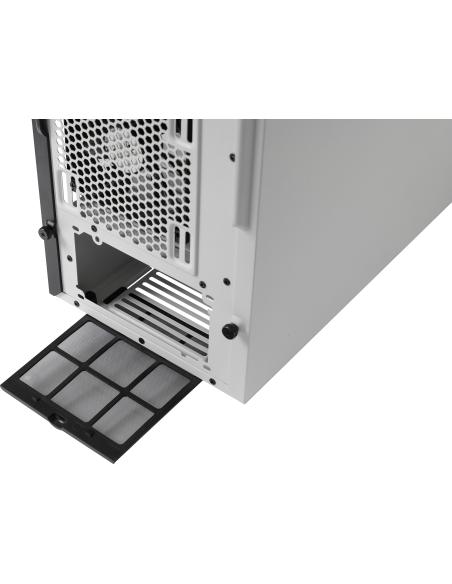 Aerocool FLO Cristal Templado USB 3.1 Blanca