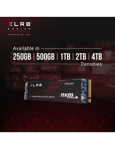 PNY XLR8 CS3030 SSD 250GB M.2 NVMe PCIe Gen3