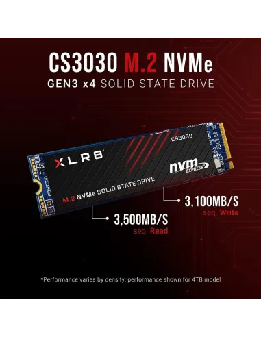 PNY XLR8 CS3030 SSD 2TB M.2 NVMe PCIe Gen3