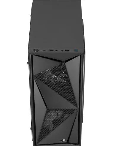 Aerocool Glider USB 3.0 FRGB con Ventana Acrílica Negra