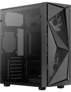 Aerocool Glider USB 3.0 FRGB con Ventana Acrílica Negra