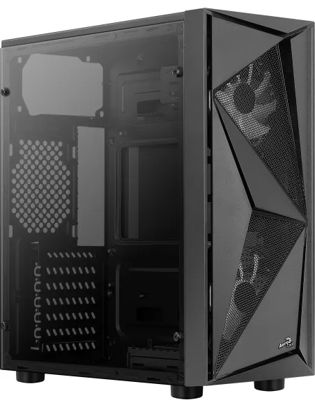 Aerocool Glider USB 3.0 FRGB con Ventana Acrílica Negra