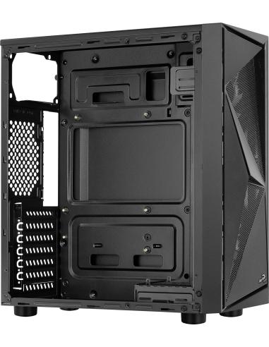 Aerocool Glider USB 3.0 FRGB con Ventana Acrílica Negra