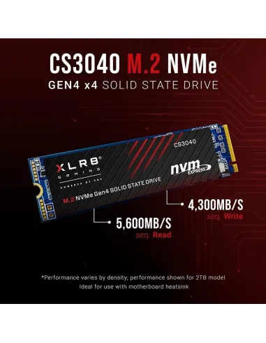PNY XLR8 CS3040 SSD M.2 1TB PCIe Gen 4