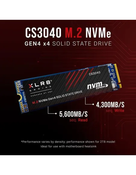 PNY XLR8 CS3040 SSD M.2 1TB PCIe Gen 4