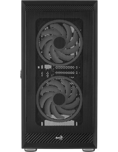 Aerocool Graphite Cristal Templado USB 3.0 aRGB Negro