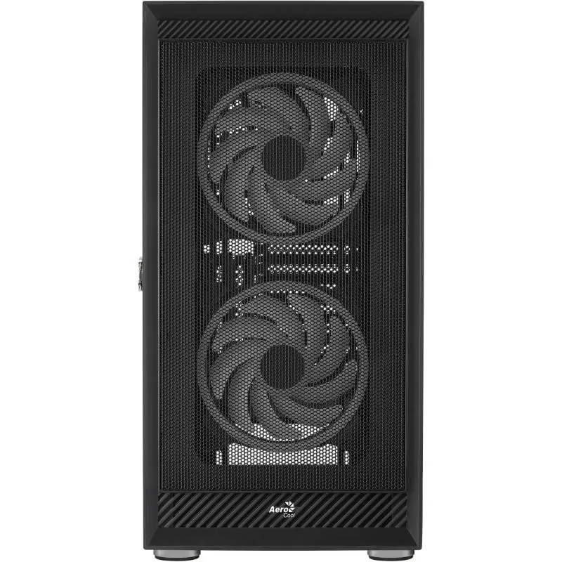 Aerocool Graphite Cristal Templado USB 3.0 aRGB Negro