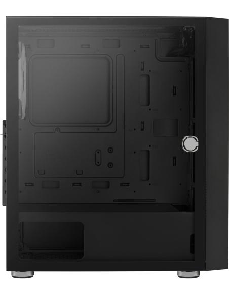 Aerocool Graphite Cristal Templado USB 3.0 aRGB Negro