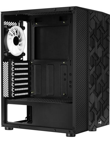 Aerocool Hive FRGB Cristal Templado USB 3.0 Negra