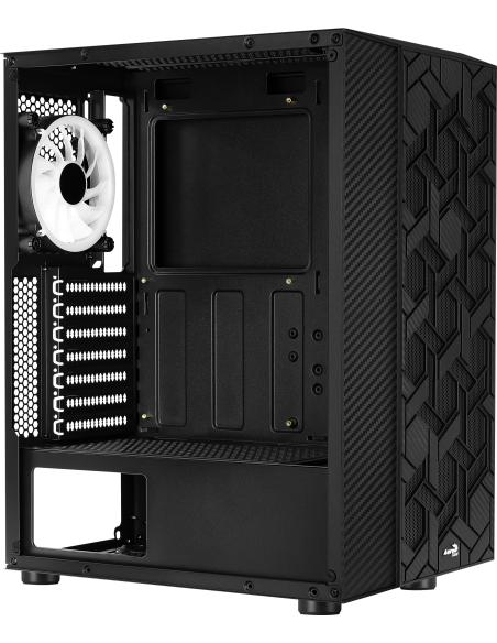 Aerocool Hive FRGB Cristal Templado USB 3.0 Negra