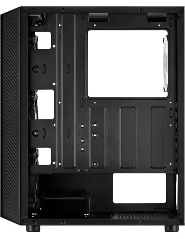 Aerocool Hive FRGB Cristal Templado USB 3.0 Negra