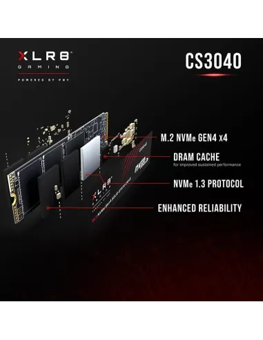 PNY XLR8 CS3040 SSD M.2 2TB PCIe Gen 4