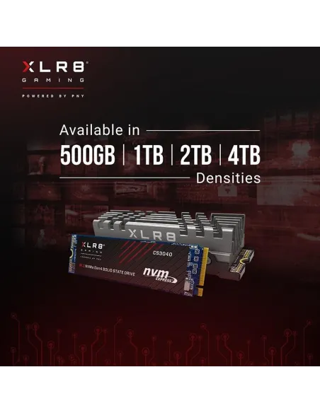 PNY XLR8 CS3040 SSD M.2 2TB PCIe Gen 4
