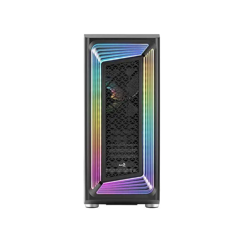 Aerocool Interstellar Torre ATX RGB Cristal Templado USB 3.0 Negra