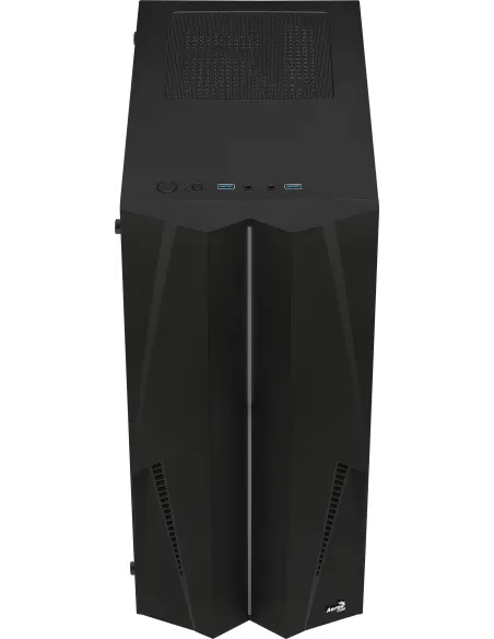 Aerocool Mecha Cristal Templado USB 3.1 RGB Negra