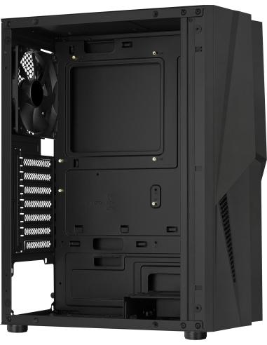 Aerocool Mecha Cristal Templado USB 3.1 RGB Negra