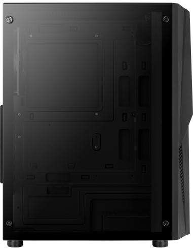 Aerocool Mecha Cristal Templado USB 3.1 RGB Negra