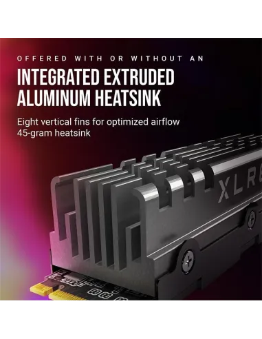 PNY XLR8 CS3140 M.2 SSD 1TB NVMe Gen4 con Disipador