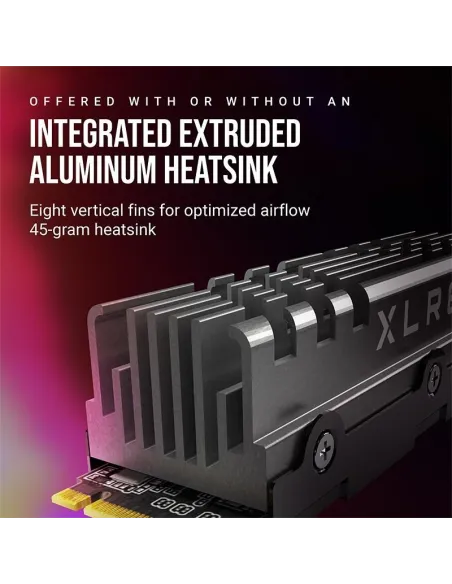 PNY XLR8 CS3140 M.2 SSD 1TB NVMe Gen4 con Disipador