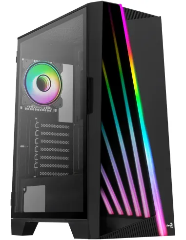 Aerocool Mirage Cristal Templado USB 3.0 aRGB Negro