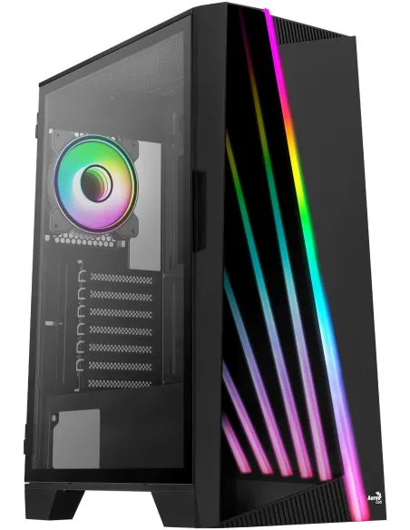 Aerocool Mirage Cristal Templado USB 3.0 aRGB Negro