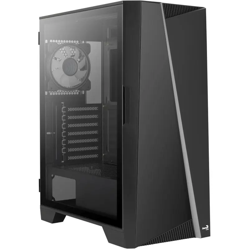 Aerocool Mirage Cristal Templado USB 3.0 aRGB Negro