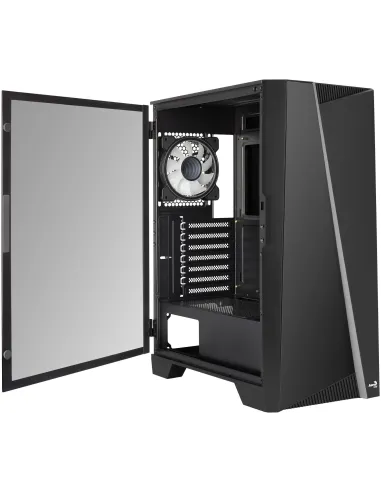 Aerocool Mirage Cristal Templado USB 3.0 aRGB Negro