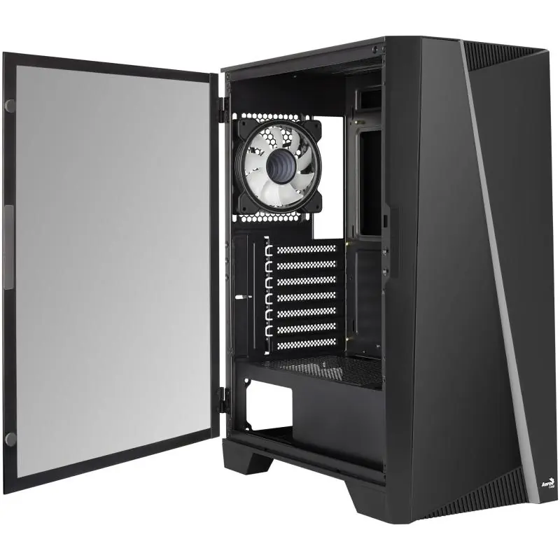 Aerocool Mirage Cristal Templado USB 3.0 aRGB Negro