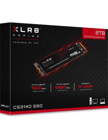 PNY XLR8 CS3140 SSD 2TB M.2 NVMe Gen4