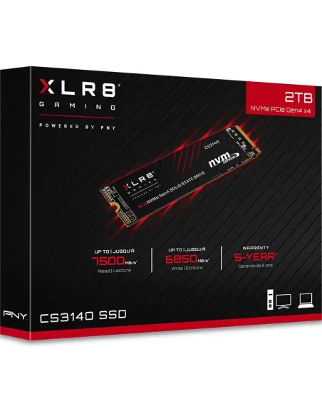 PNY XLR8 CS3140 SSD 2TB M.2 NVMe Gen4