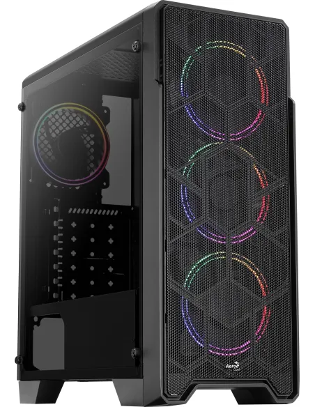 Aerocool Ore USB 3.0 FRGB con Ventana Acrílica Negra