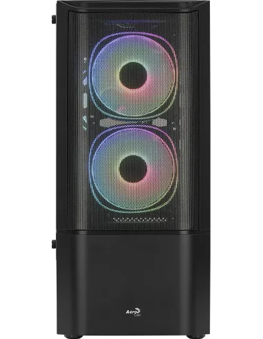 Aerocool Quantum Mesh V3 Cristal Templado USB 3.0 RGB Negra